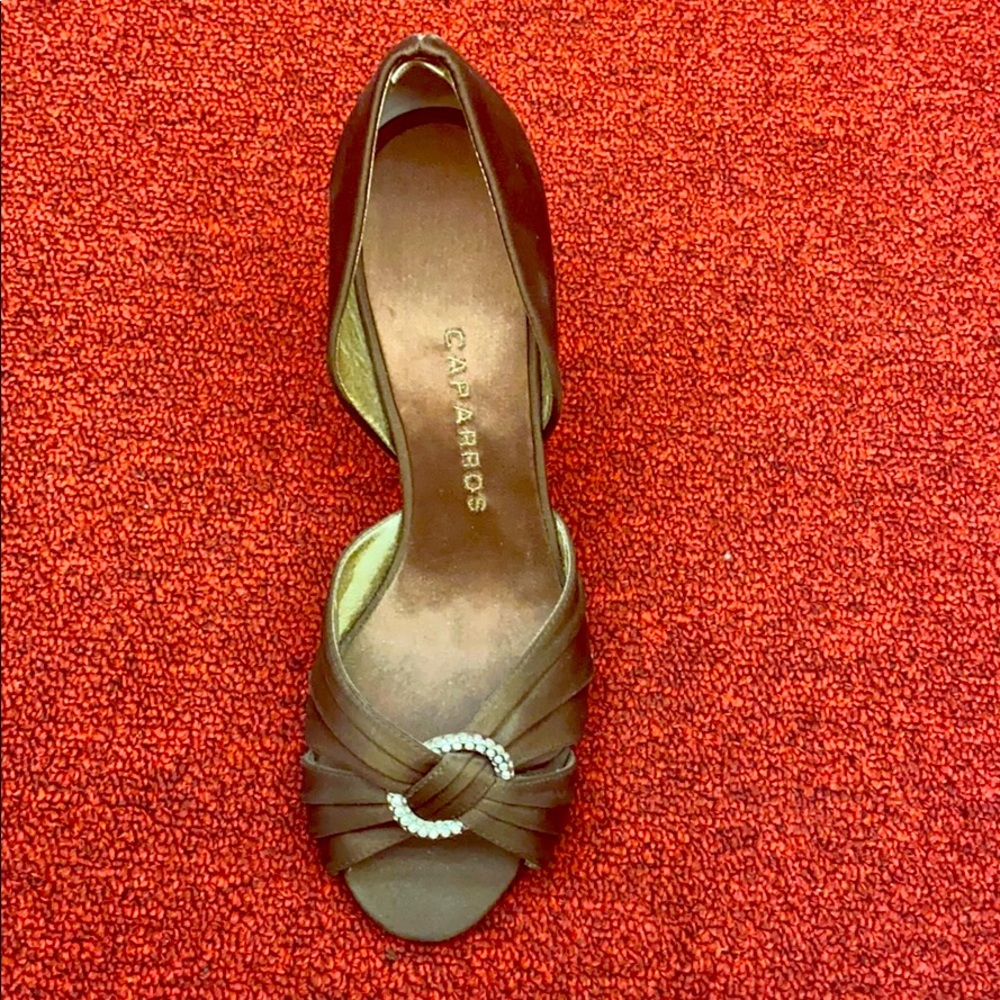 Formal sateen shoes